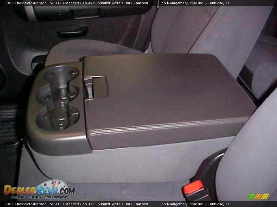 2007 Chevrolet Silverado 1500 LT Extended Cab 4x4 Summit White / Dark Charcoal Photo #25