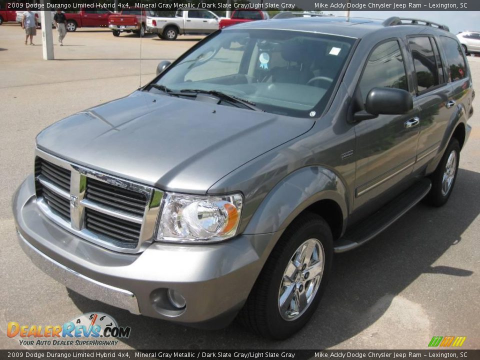 2009 Dodge Durango Limited Hybrid 4x4 Mineral Gray Metallic / Dark Slate Gray/Light Slate Gray Photo #1