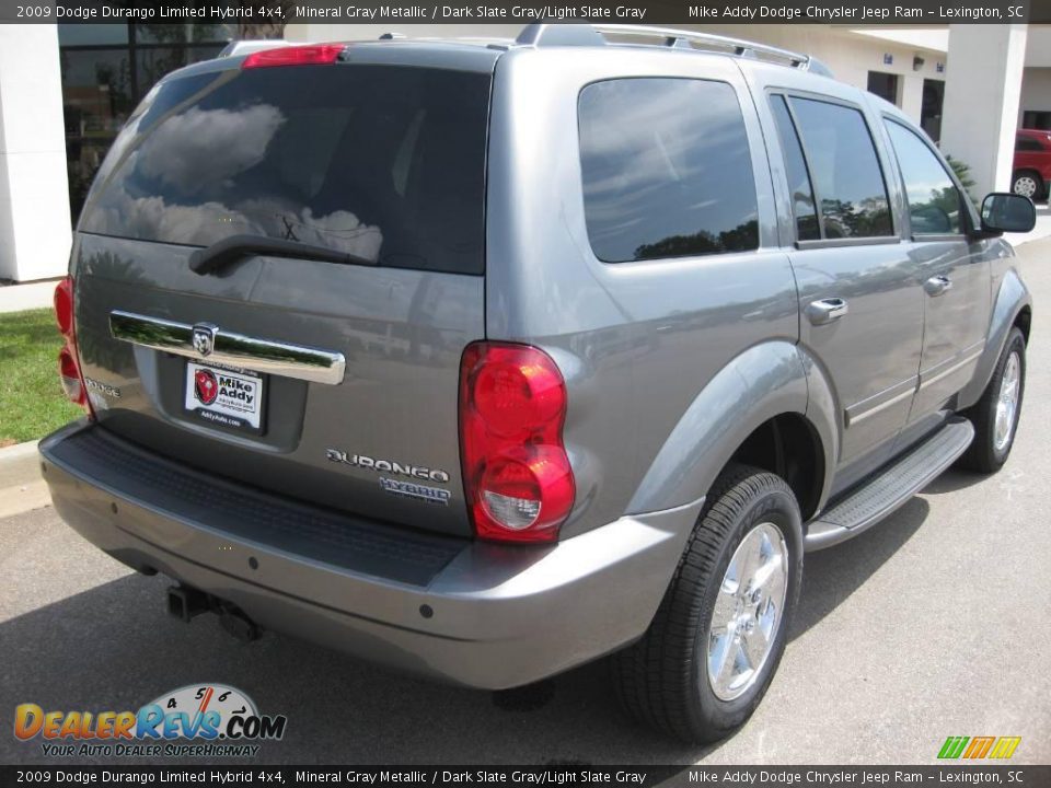 2009 Dodge Durango Limited Hybrid 4x4 Mineral Gray Metallic / Dark Slate Gray/Light Slate Gray Photo #6