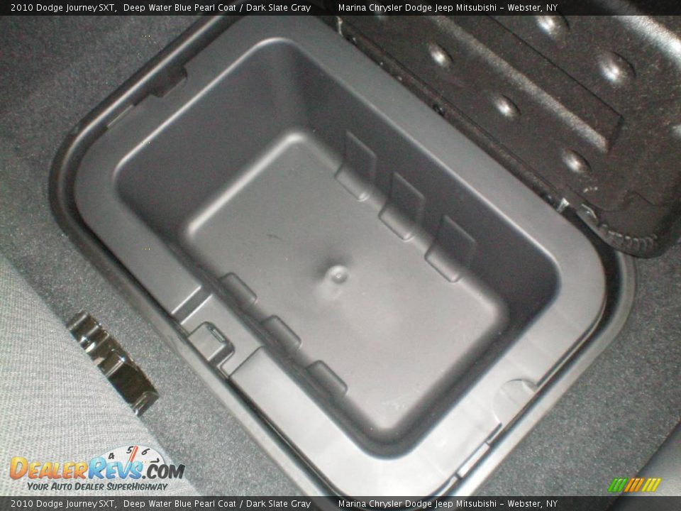 2010 Dodge Journey SXT Deep Water Blue Pearl Coat / Dark Slate Gray Photo #4