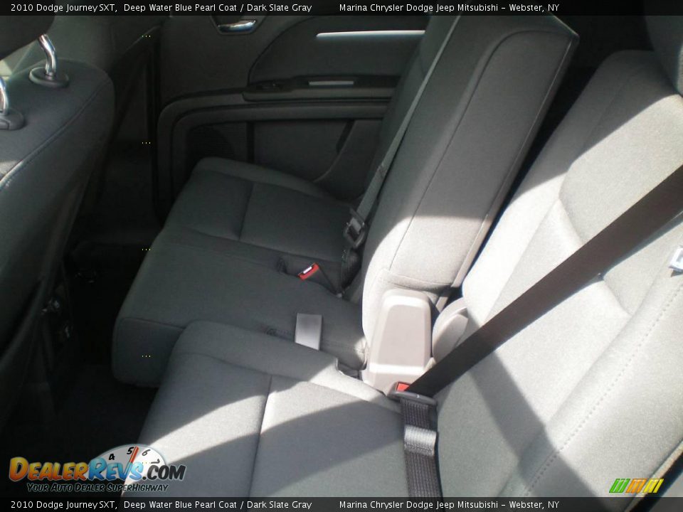 2010 Dodge Journey SXT Deep Water Blue Pearl Coat / Dark Slate Gray Photo #18