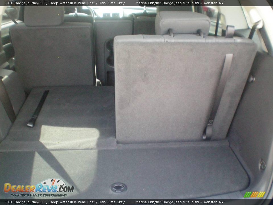 2010 Dodge Journey SXT Deep Water Blue Pearl Coat / Dark Slate Gray Photo #20