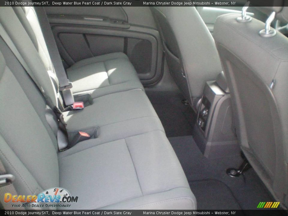 2010 Dodge Journey SXT Deep Water Blue Pearl Coat / Dark Slate Gray Photo #22