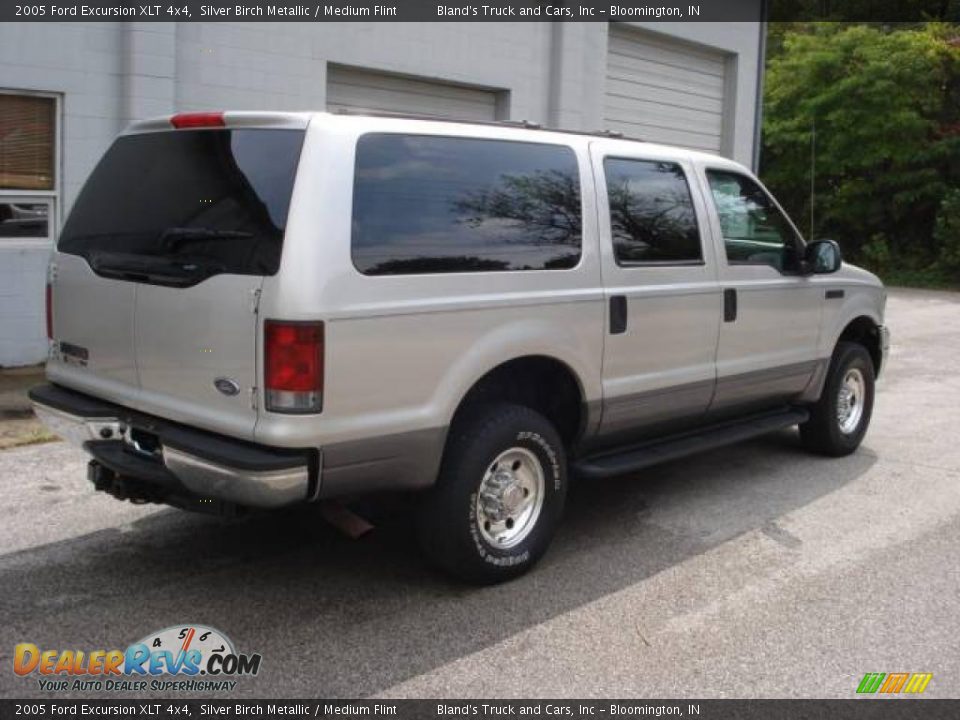 2005 Ford Excursion XLT 4x4 Silver Birch Metallic / Medium Flint Photo #3