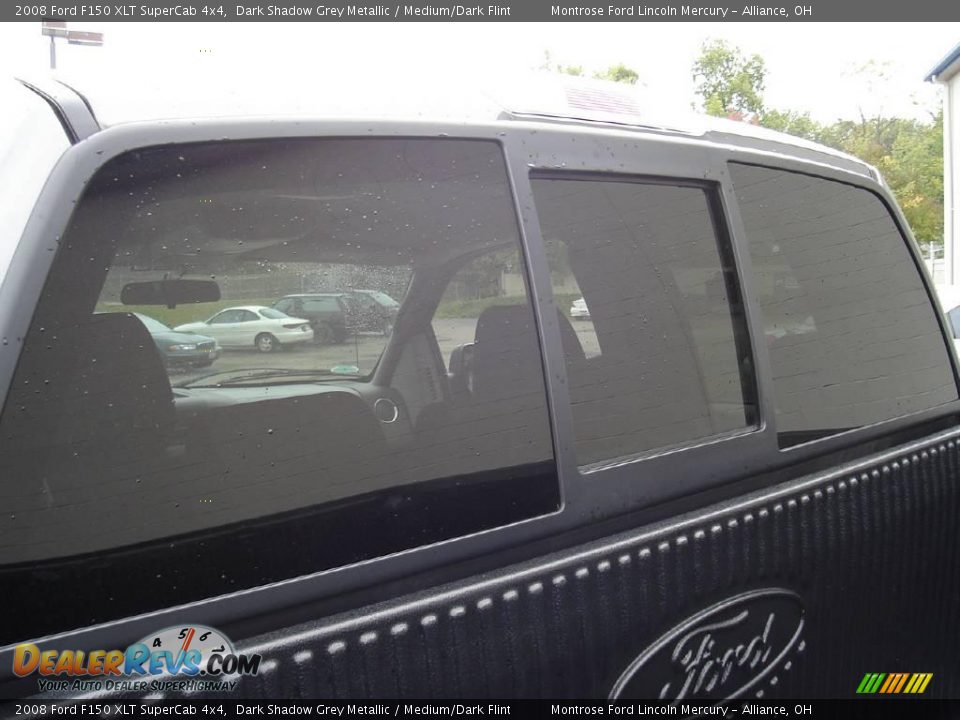 2008 Ford F150 XLT SuperCab 4x4 Dark Shadow Grey Metallic / Medium/Dark Flint Photo #12