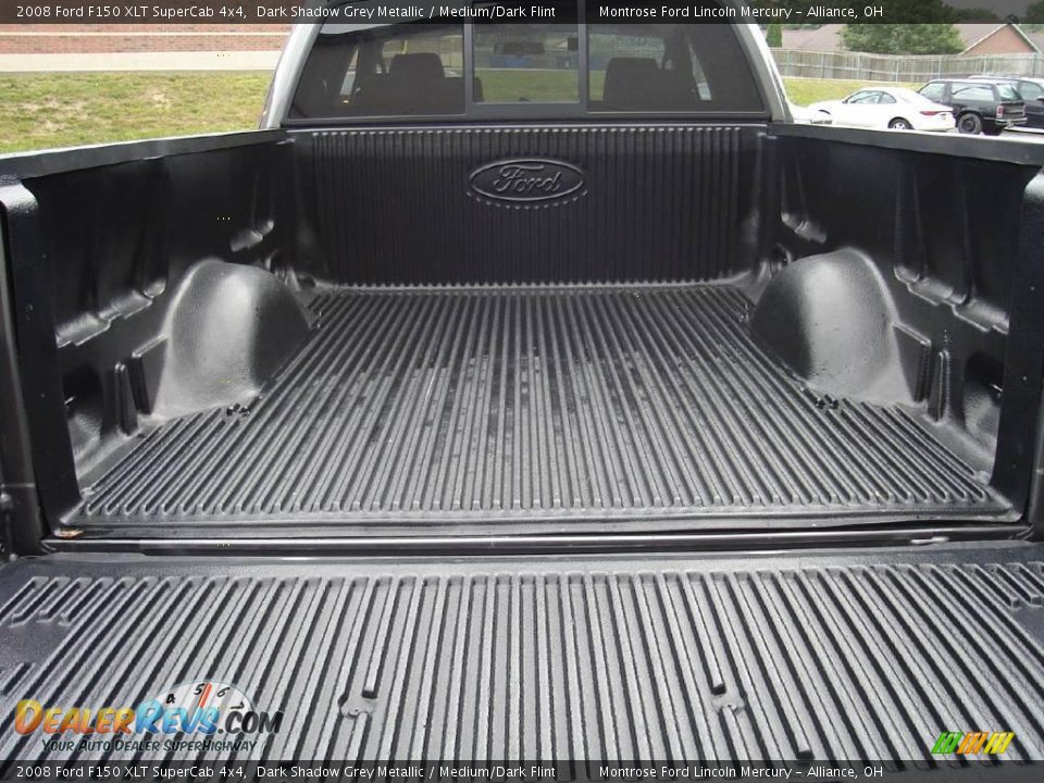 2008 Ford F150 XLT SuperCab 4x4 Dark Shadow Grey Metallic / Medium/Dark Flint Photo #15