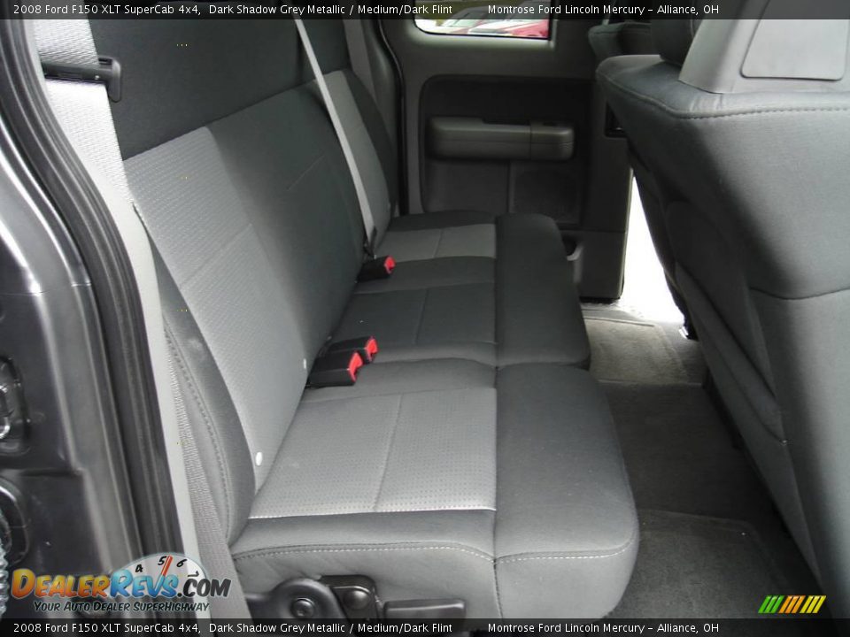 2008 Ford F150 XLT SuperCab 4x4 Dark Shadow Grey Metallic / Medium/Dark Flint Photo #18