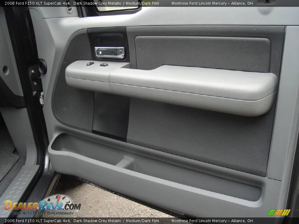 2008 Ford F150 XLT SuperCab 4x4 Dark Shadow Grey Metallic / Medium/Dark Flint Photo #20