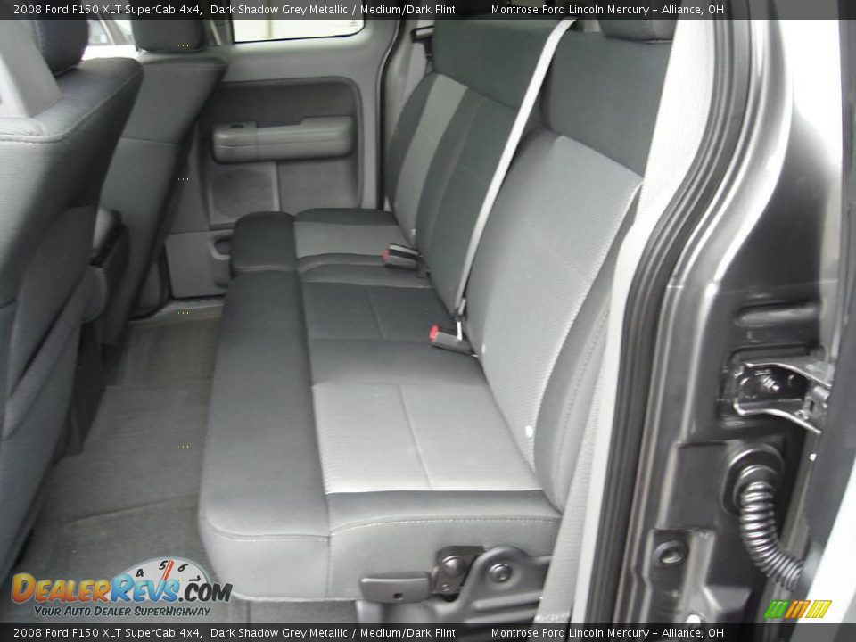 2008 Ford F150 XLT SuperCab 4x4 Dark Shadow Grey Metallic / Medium/Dark Flint Photo #22