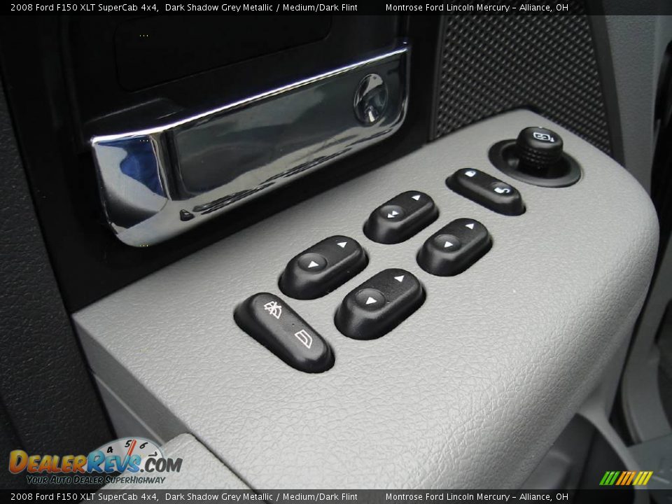 2008 Ford F150 XLT SuperCab 4x4 Dark Shadow Grey Metallic / Medium/Dark Flint Photo #26
