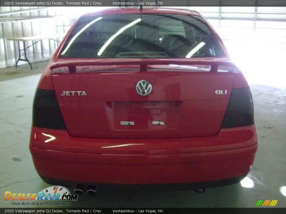 2003 Volkswagen Jetta GLI Sedan Tornado Red / Grey Photo #6
