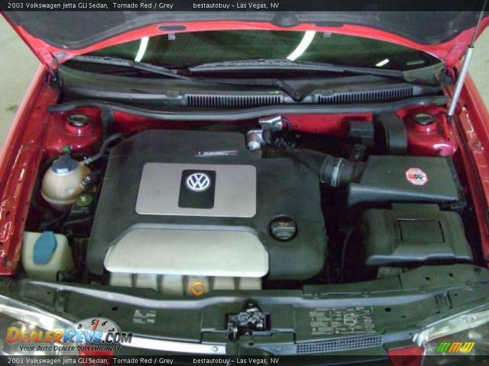 2003 Volkswagen Jetta GLI Sedan Tornado Red / Grey Photo #19