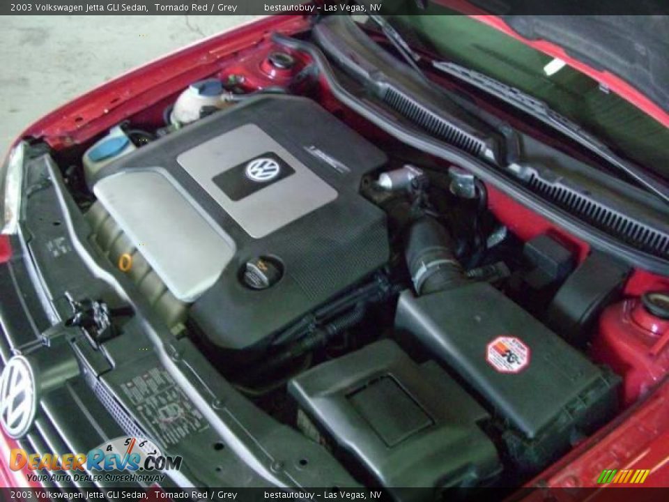 2003 Volkswagen Jetta GLI Sedan Tornado Red / Grey Photo #20