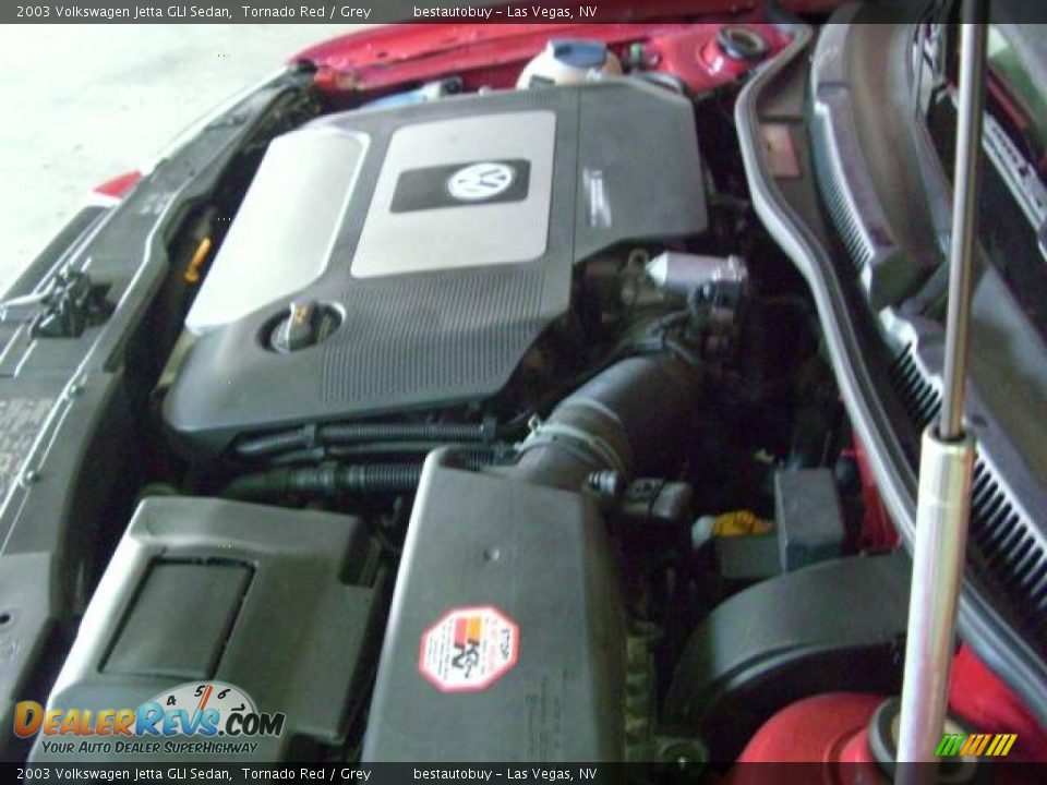 2003 Volkswagen Jetta GLI Sedan Tornado Red / Grey Photo #22