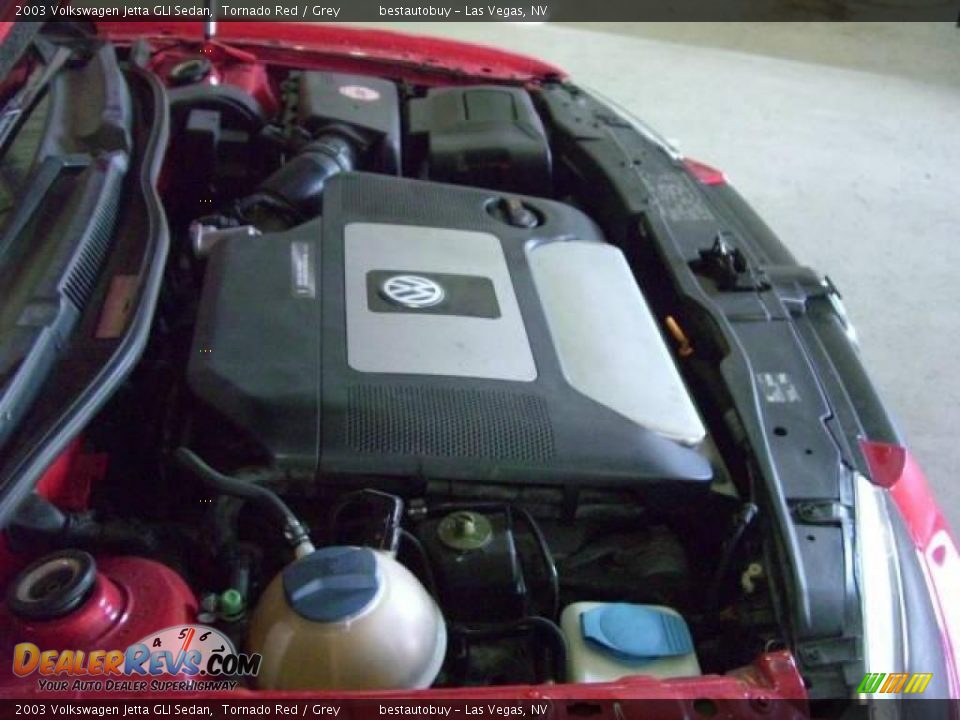 2003 Volkswagen Jetta GLI Sedan Tornado Red / Grey Photo #23
