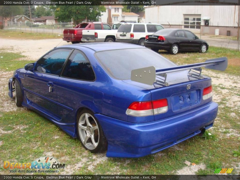 2000 Honda civic si electron blue pearl #7