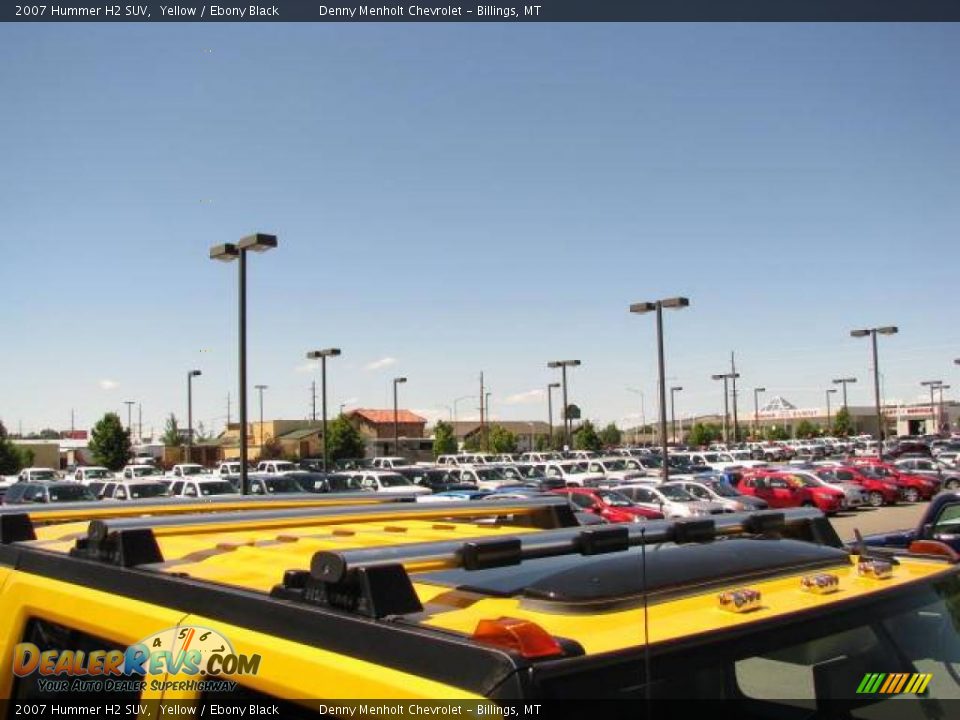 2007 Hummer H2 SUV Yellow / Ebony Black Photo #19