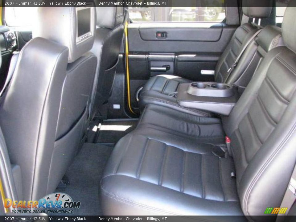 2007 Hummer H2 SUV Yellow / Ebony Black Photo #20