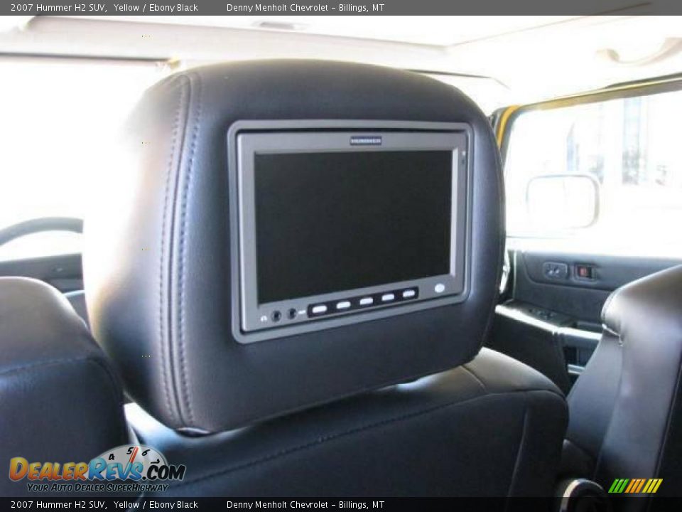 2007 Hummer H2 SUV Yellow / Ebony Black Photo #23