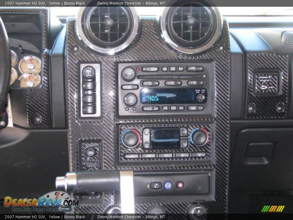 2007 Hummer H2 SUV Yellow / Ebony Black Photo #26