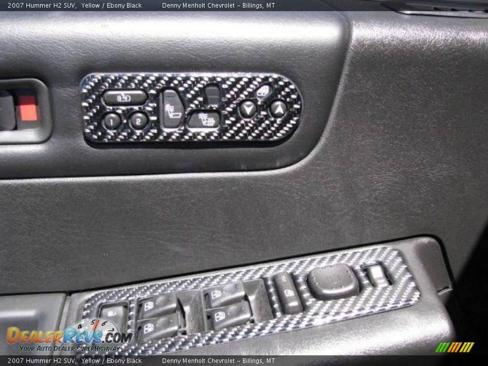 2007 Hummer H2 SUV Yellow / Ebony Black Photo #29