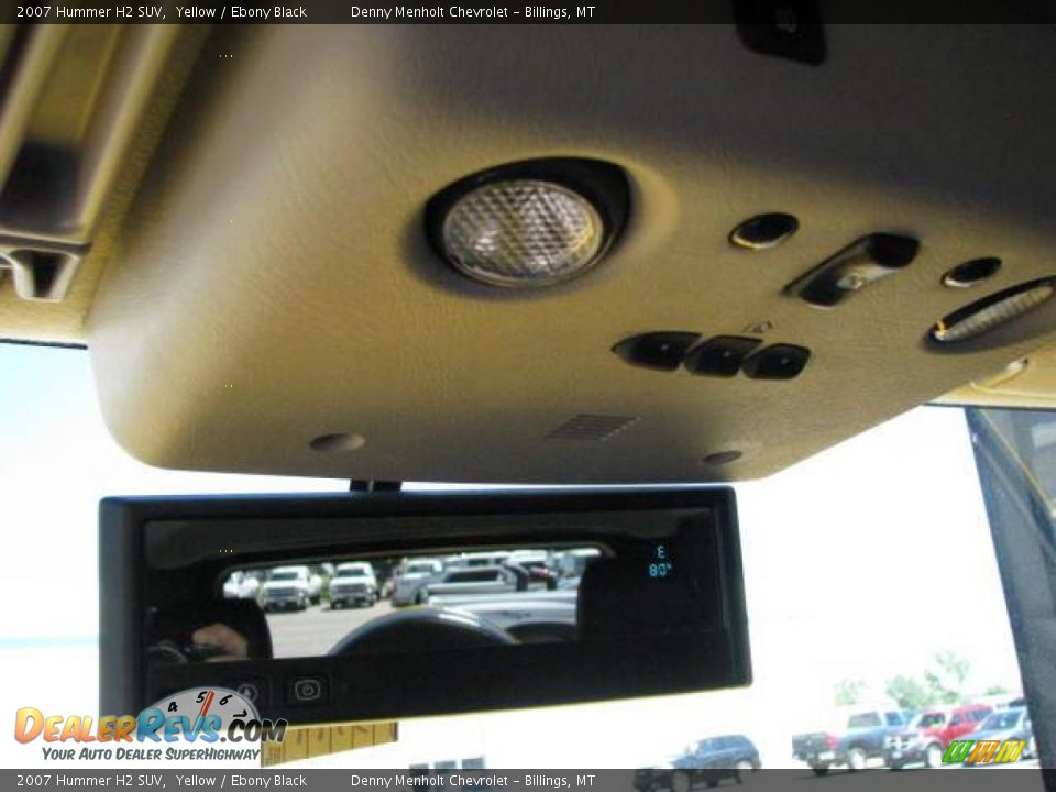 2007 Hummer H2 SUV Yellow / Ebony Black Photo #30