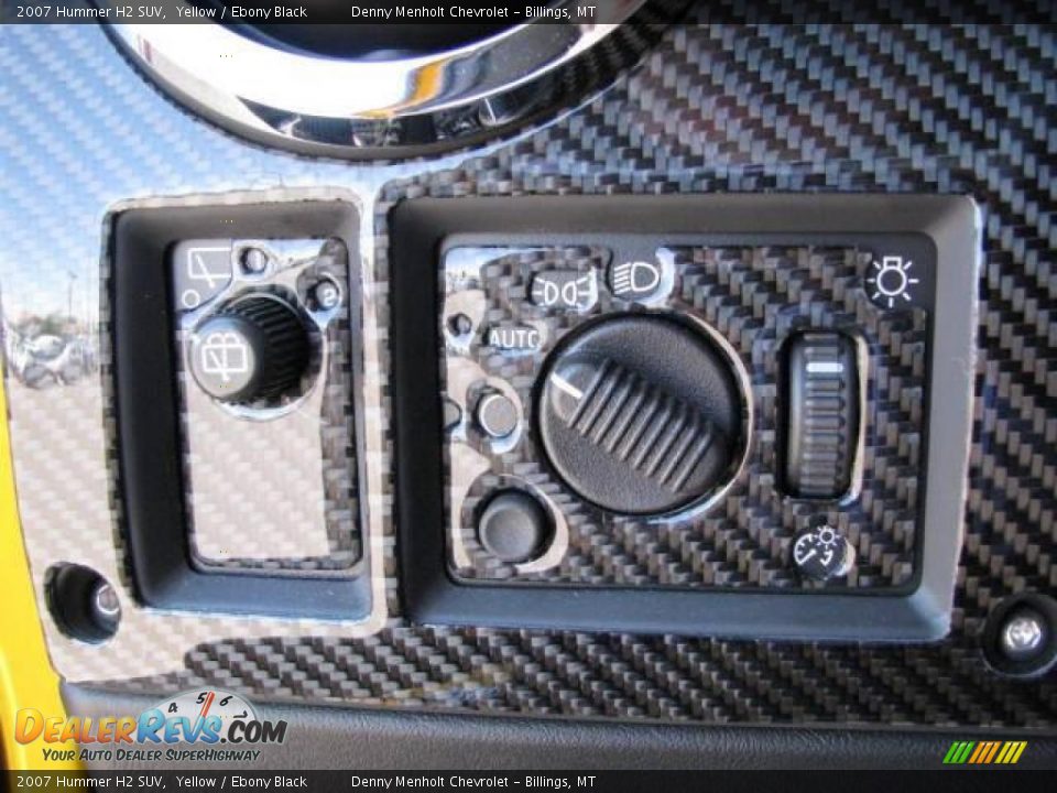2007 Hummer H2 SUV Yellow / Ebony Black Photo #32