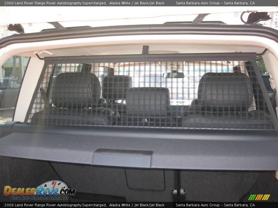 2009 Land Rover Range Rover Autobiography Supercharged Alaska White / Jet Black/Jet Black Photo #14