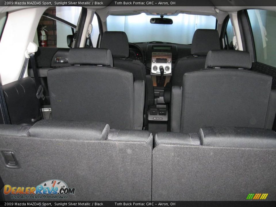 2009 Mazda MAZDA5 Sport Sunlight Silver Metallic / Black Photo #10