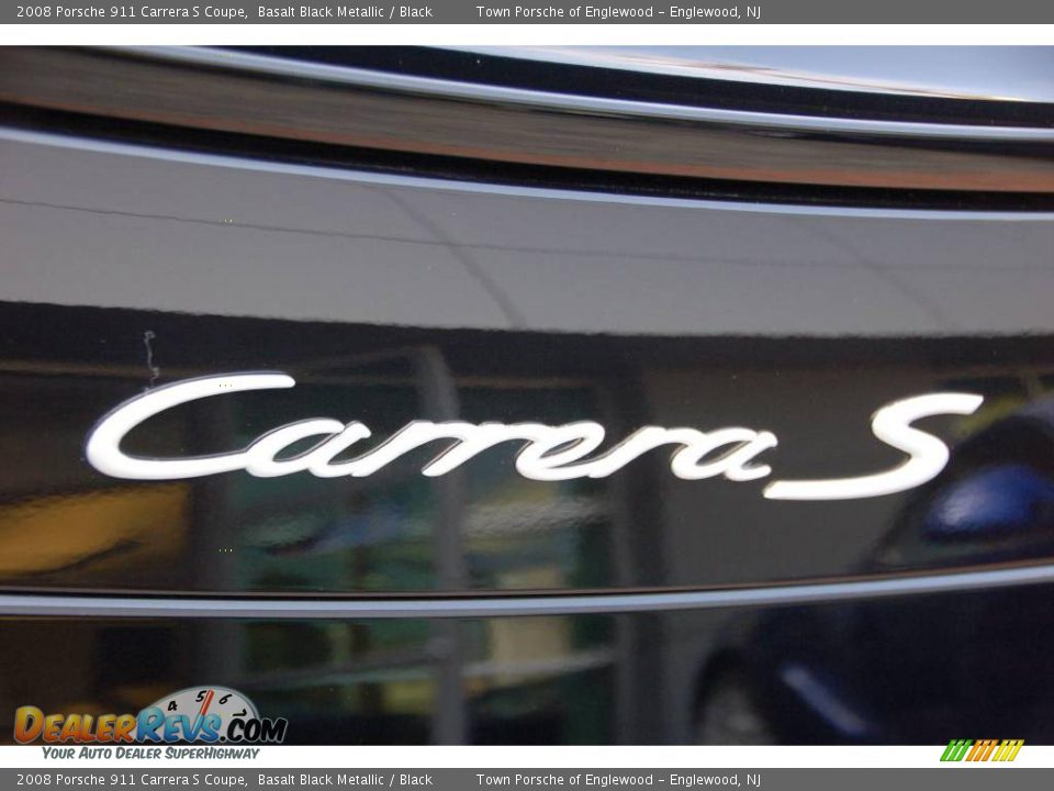 2008 Porsche 911 Carrera S Coupe Basalt Black Metallic / Black Photo #11