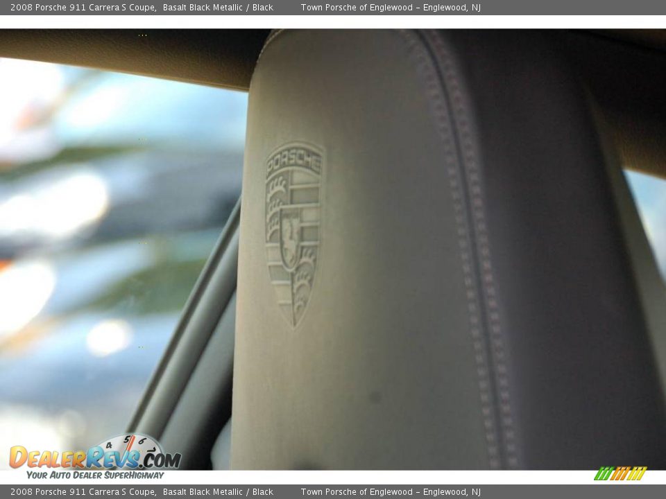 2008 Porsche 911 Carrera S Coupe Basalt Black Metallic / Black Photo #26