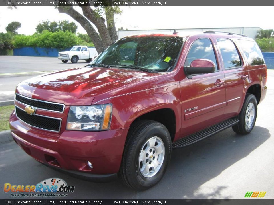 2007 Chevrolet Tahoe LT 4x4 Sport Red Metallic / Ebony Photo #2