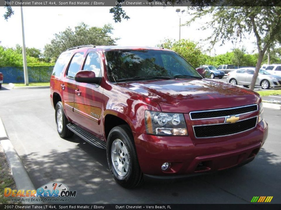 2007 Chevrolet Tahoe LT 4x4 Sport Red Metallic / Ebony Photo #8