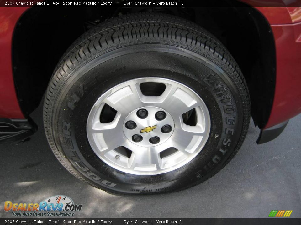 2007 Chevrolet Tahoe LT 4x4 Sport Red Metallic / Ebony Photo #9
