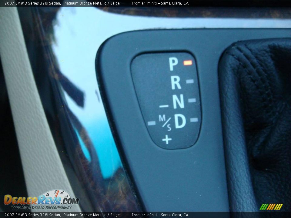 2007 BMW 3 Series 328i Sedan Platinum Bronze Metallic / Beige Photo #13
