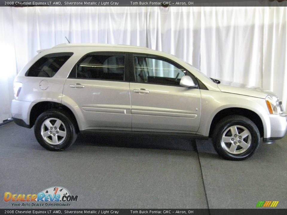 2008 Chevrolet Equinox LT AWD Silverstone Metallic / Light Gray Photo #2