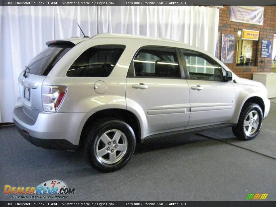 2008 Chevrolet Equinox LT AWD Silverstone Metallic / Light Gray Photo #3