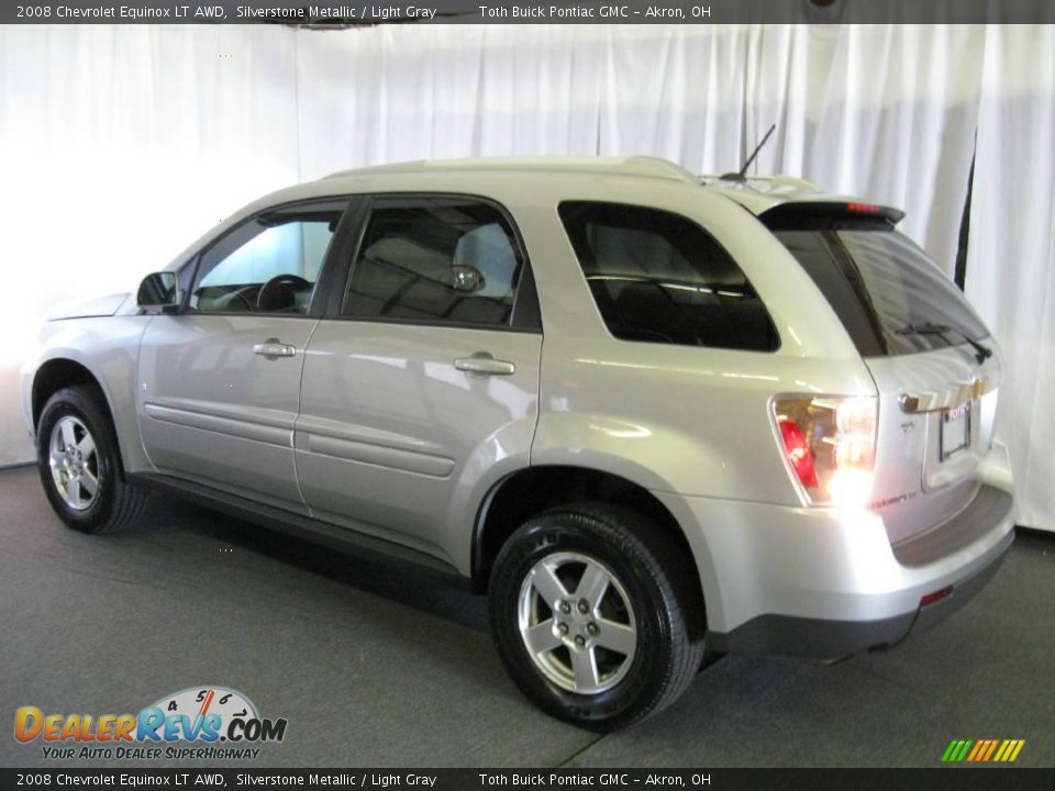 2008 Chevrolet Equinox LT AWD Silverstone Metallic / Light Gray Photo #4