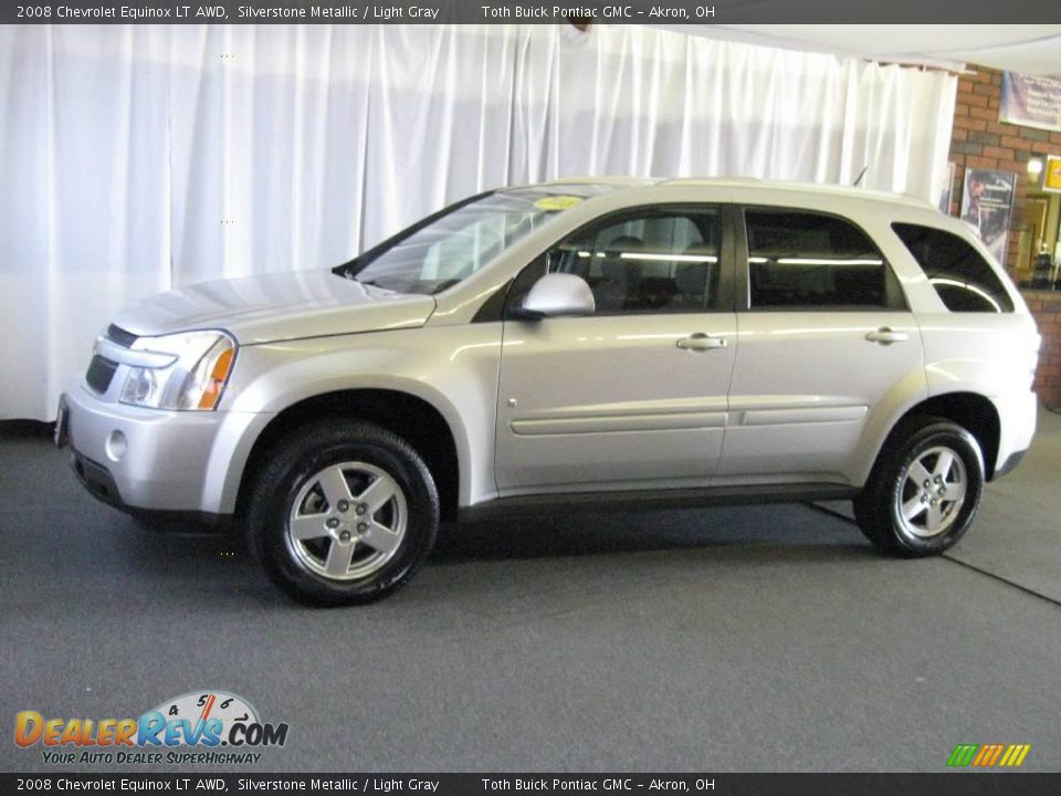 2008 Chevrolet Equinox LT AWD Silverstone Metallic / Light Gray Photo #6