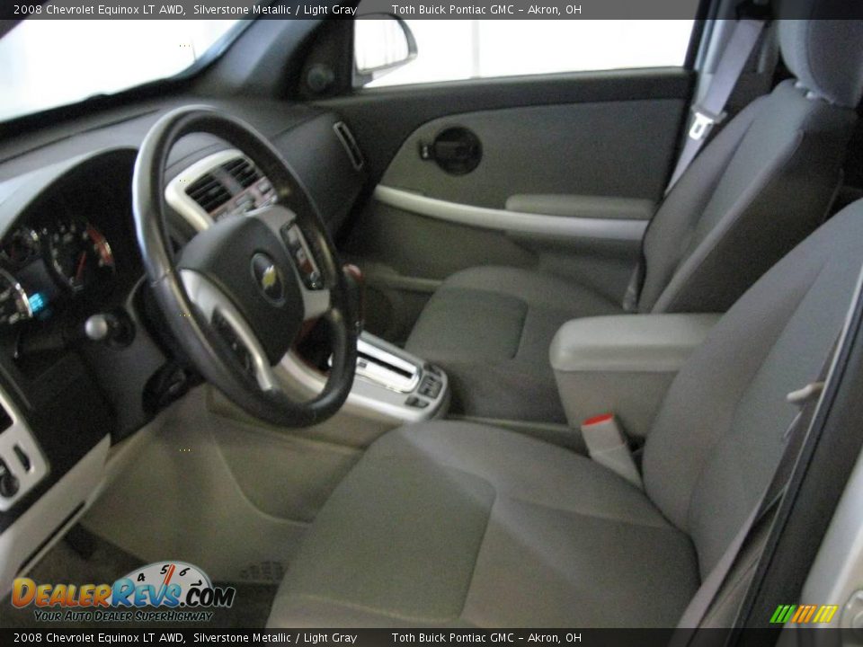 2008 Chevrolet Equinox LT AWD Silverstone Metallic / Light Gray Photo #7