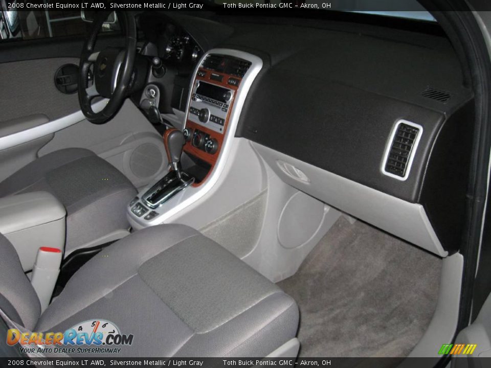 2008 Chevrolet Equinox LT AWD Silverstone Metallic / Light Gray Photo #15