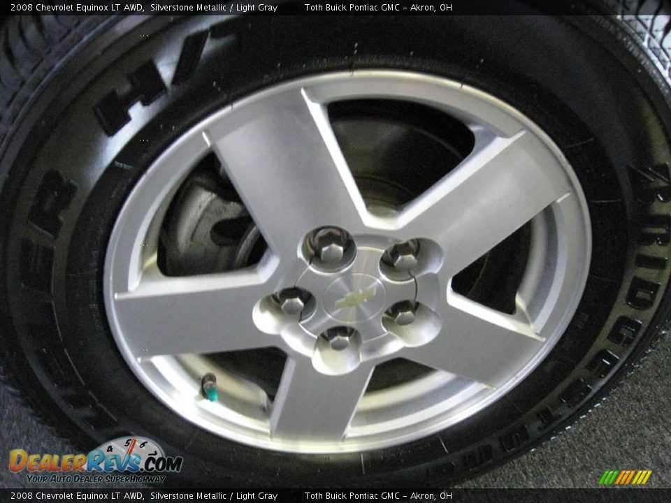 2008 Chevrolet Equinox LT AWD Silverstone Metallic / Light Gray Photo #16