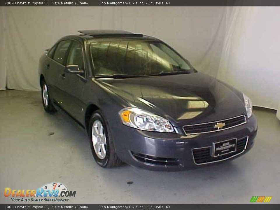 2009 Chevrolet Impala LT Slate Metallic / Ebony Photo #3