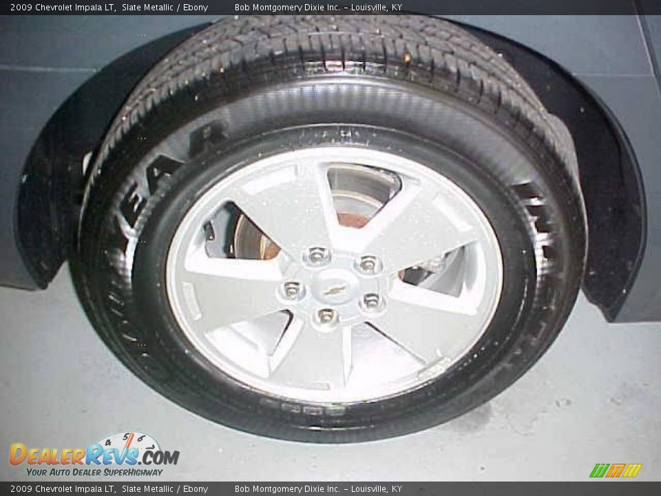 2009 Chevrolet Impala LT Slate Metallic / Ebony Photo #11