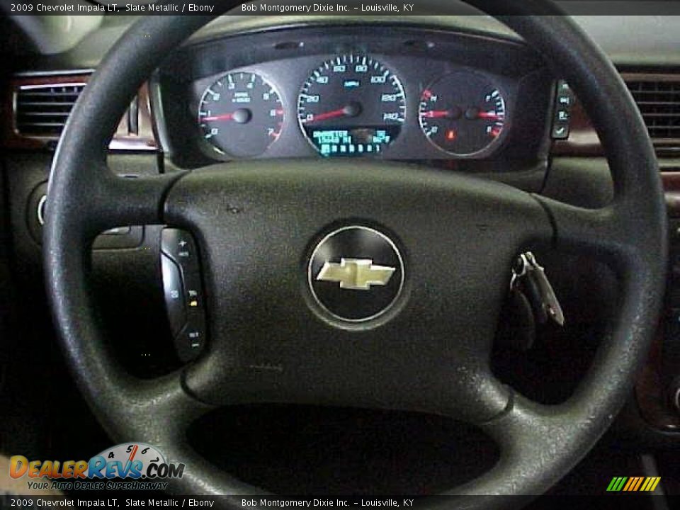 2009 Chevrolet Impala LT Slate Metallic / Ebony Photo #25