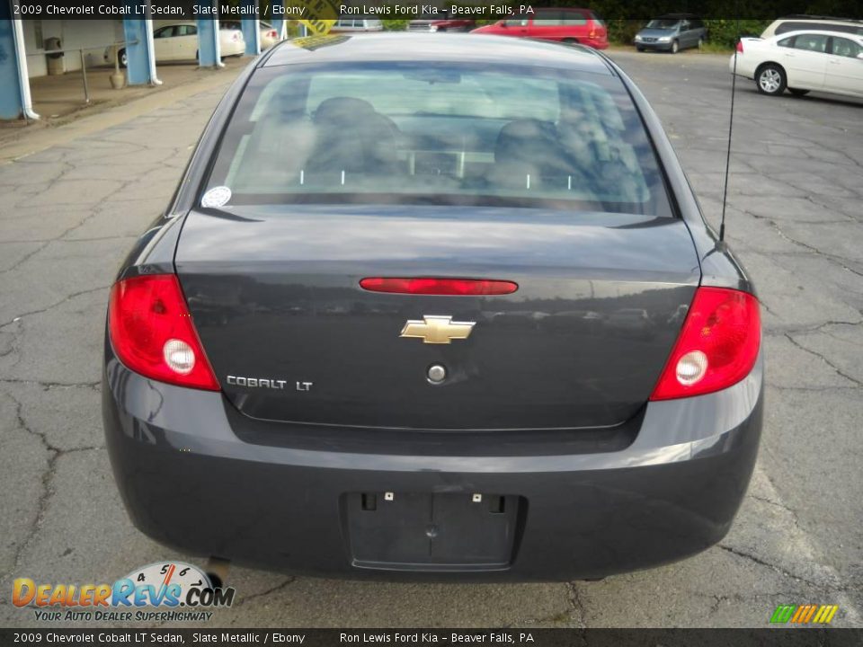 2009 Chevrolet Cobalt LT Sedan Slate Metallic / Ebony Photo #3