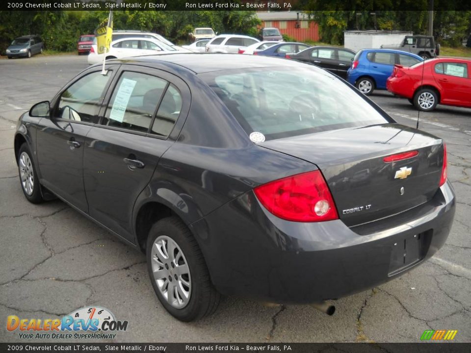 2009 Chevrolet Cobalt LT Sedan Slate Metallic / Ebony Photo #4