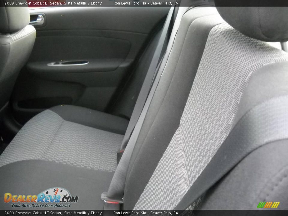 2009 Chevrolet Cobalt LT Sedan Slate Metallic / Ebony Photo #12
