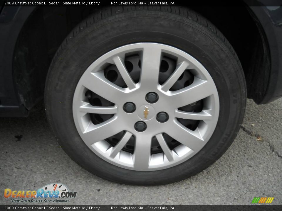 2009 Chevrolet Cobalt LT Sedan Slate Metallic / Ebony Photo #14