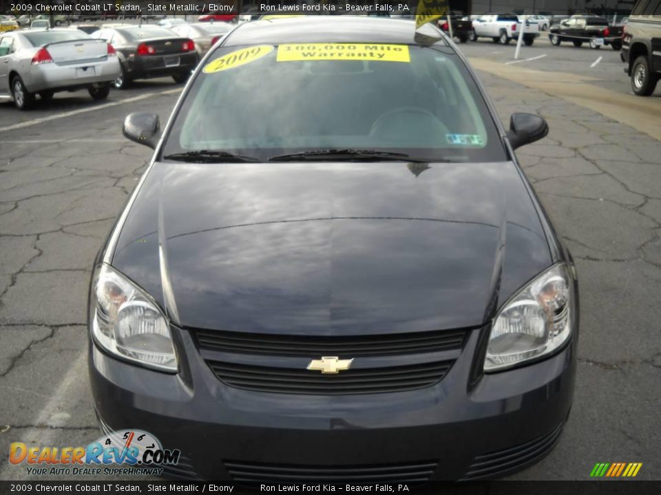 2009 Chevrolet Cobalt LT Sedan Slate Metallic / Ebony Photo #19